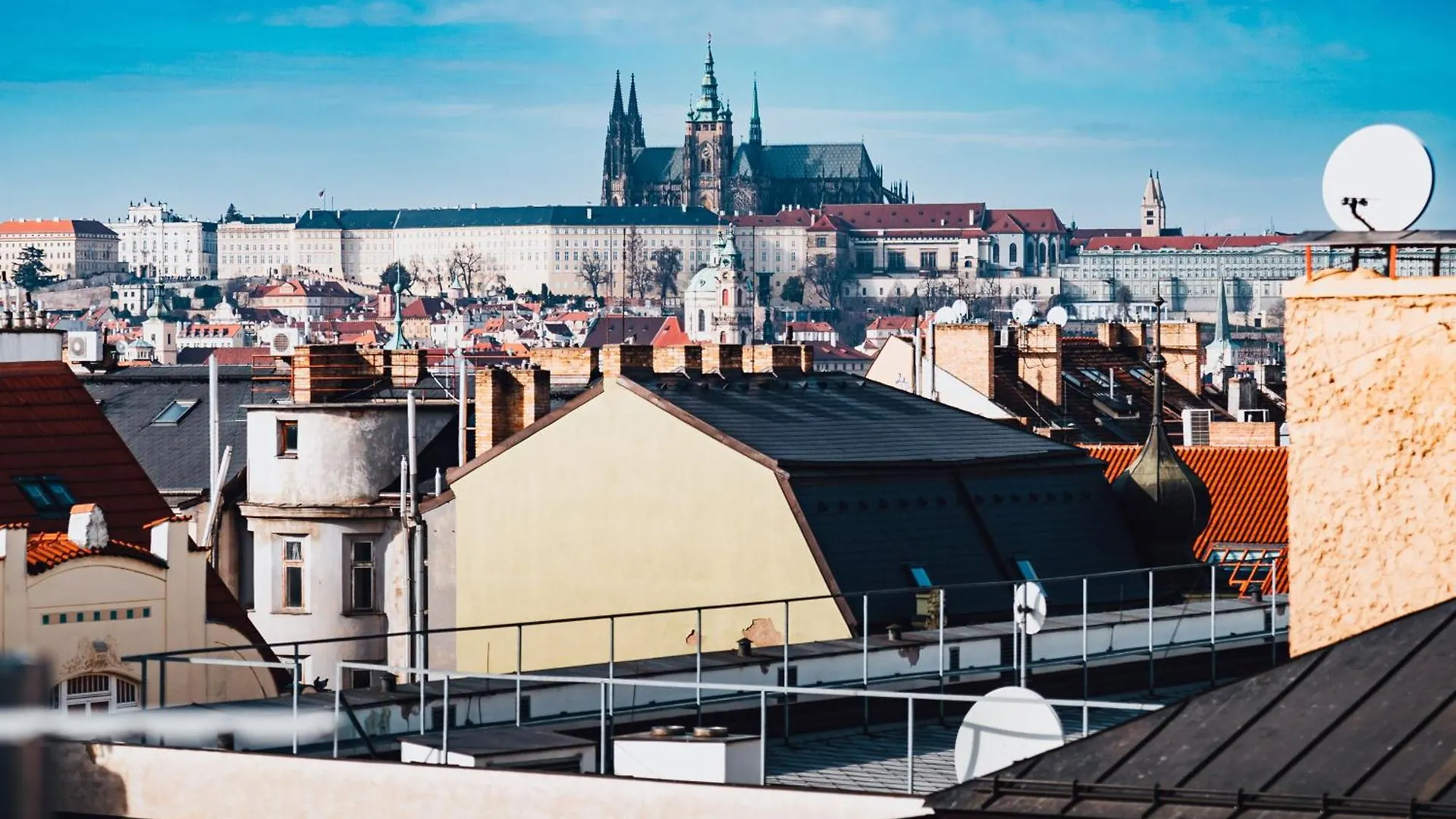 Apartamento Two-Level Apart With A Terrace Near The Vltava River Praga